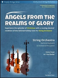 Angels From The Realms Of Glory Orchestra sheet music cover Thumbnail